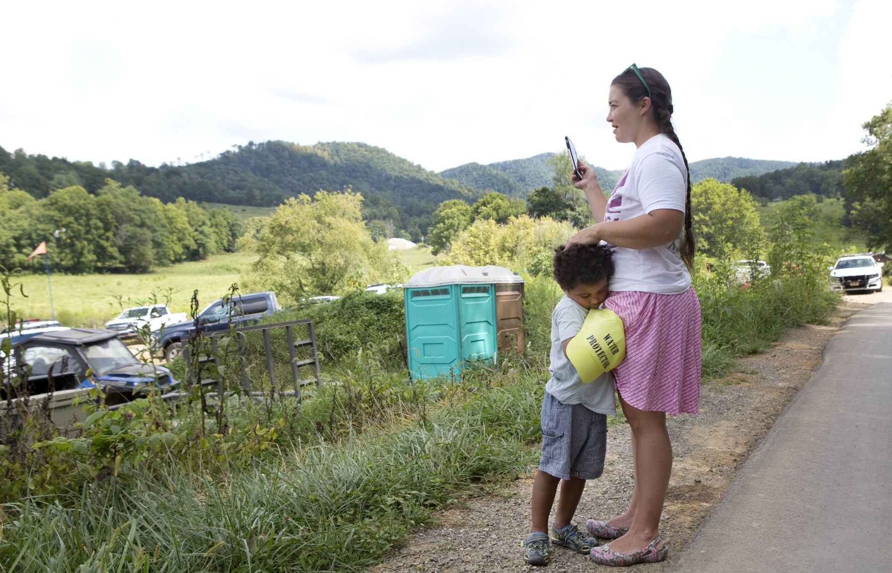 Mountain Valley Pipeline protest